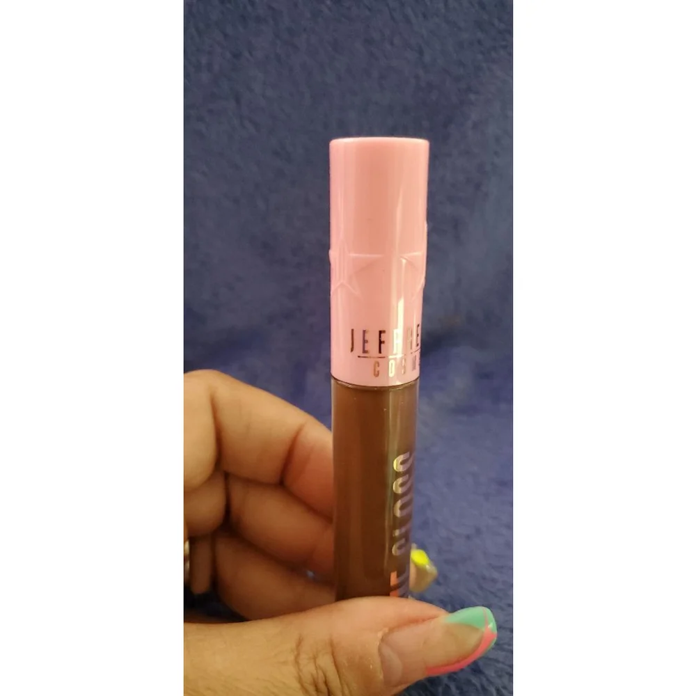 Just Jeffree Star Supreme Gloss Cosmetics and Star Phone Ring Pink Bundle